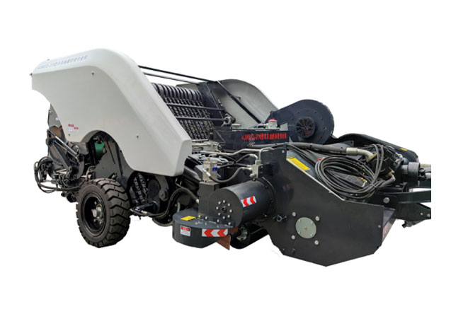 農田地膜回收作業機